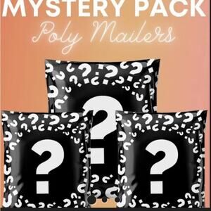 Mystery bag polymailers get 30 poly mailers 5 of 6 different patterns & prints